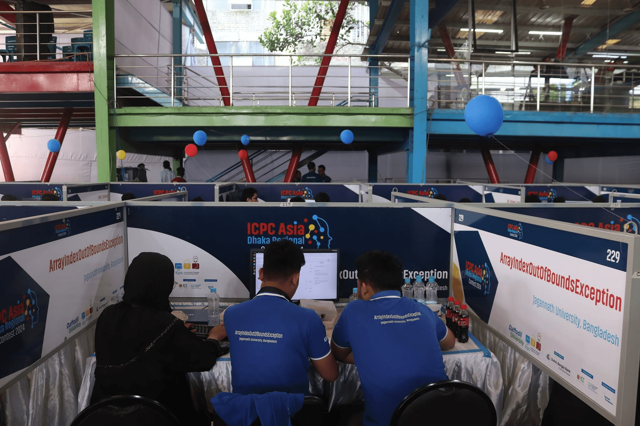 ICPC Asia Dhaka Regional 2024 contest floor